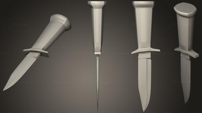 Weapon (Knives 02 19, WPN_0131) 3D models for cnc
